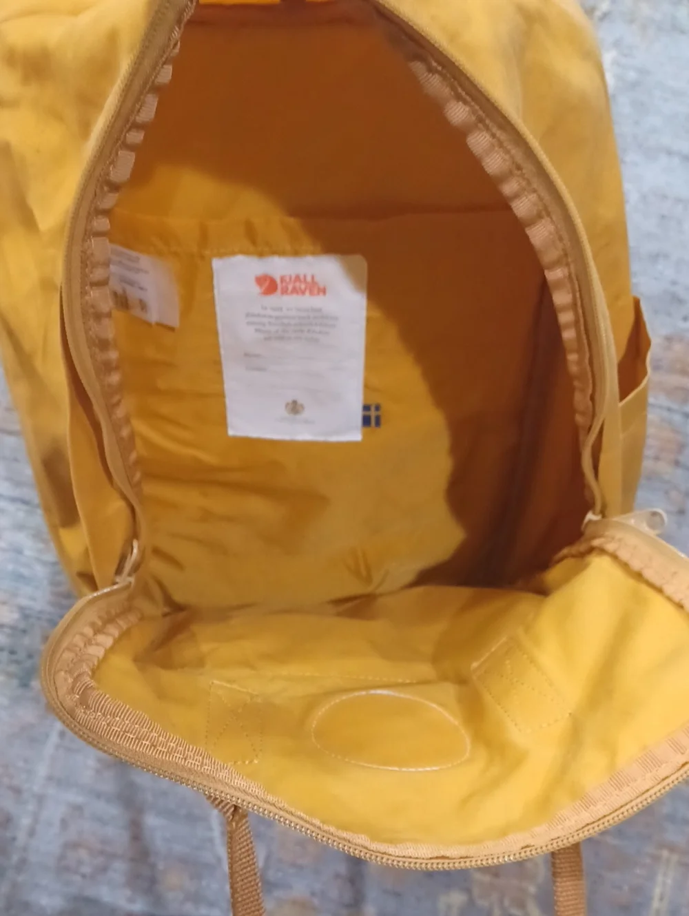 Fjallraven dark mustard